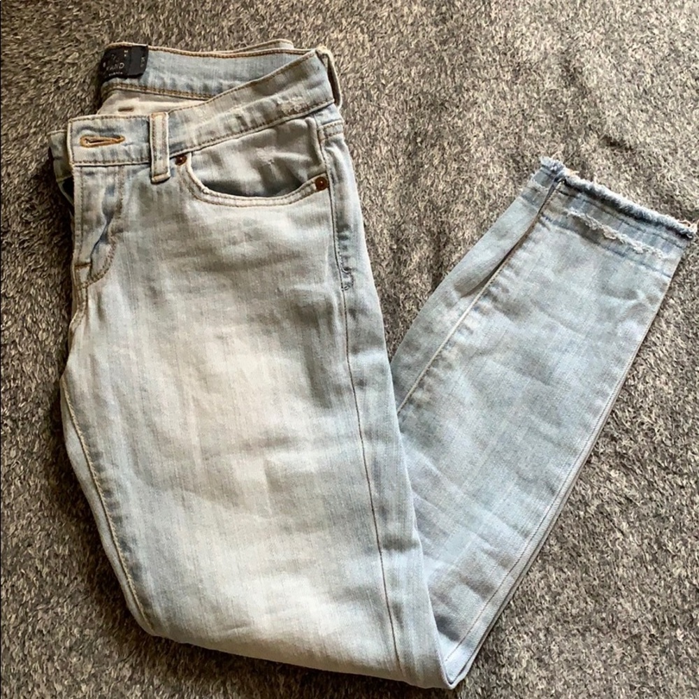 LUCKY BRAND Waist Washed Jeans